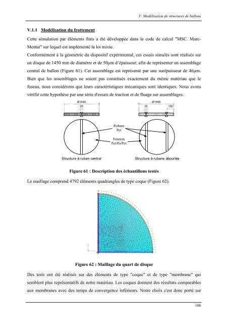 Simulation numérique et expérimentale du comportement ...