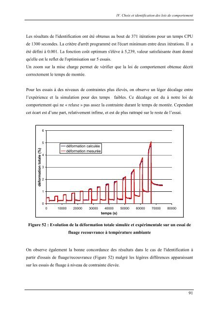 Simulation numérique et expérimentale du comportement ...