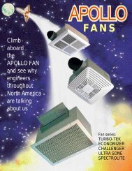 Climb aboard the APOLLO FAN and see why ... - Reversomatic