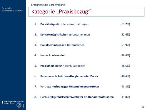 Bericht (PDF) - am Fachbereich Wirtschaftswissenschaften