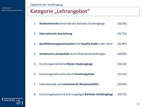 Bericht (PDF) - am Fachbereich Wirtschaftswissenschaften