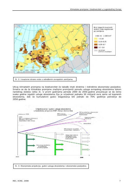 Klimatske promjene i biodiverzitet u JugoistoÄnoj Evropi - ECNC