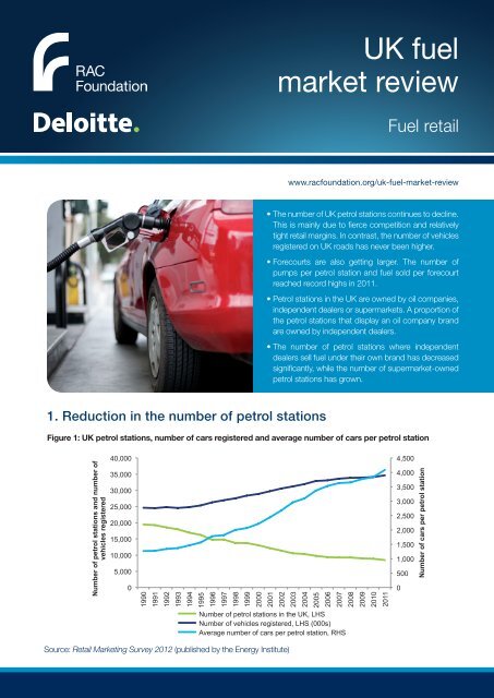 Fuel Retail - Deloitte - RAC Foundation