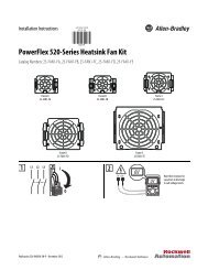 520-IN003A-EN-P PowerFlex 520-Series Heatsink Fan Kit ...