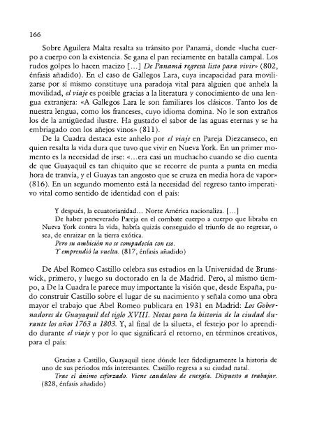 el viaje en el josé de la cuadra de 12 siluetas - Repositorio UASB ...