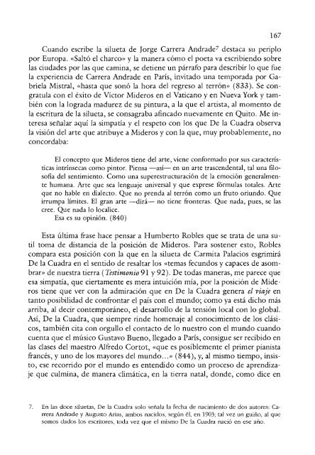 el viaje en el josé de la cuadra de 12 siluetas - Repositorio UASB ...