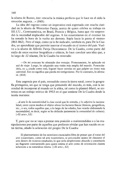 el viaje en el josé de la cuadra de 12 siluetas - Repositorio UASB ...