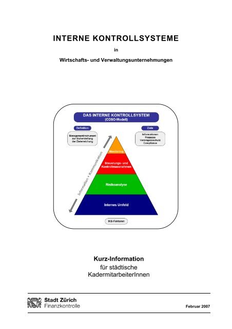 Kontrollsystem Internes Kontrollsystem Aufstellen – NNKHC