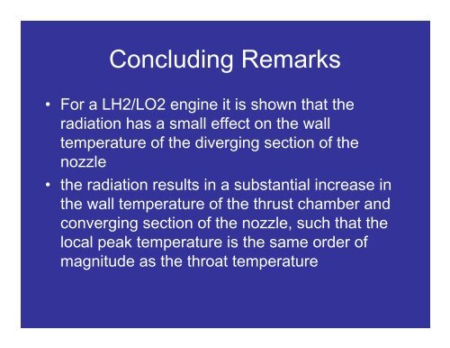 Modeling of Radiation Heat Transfer in Liquid Rocket Engines