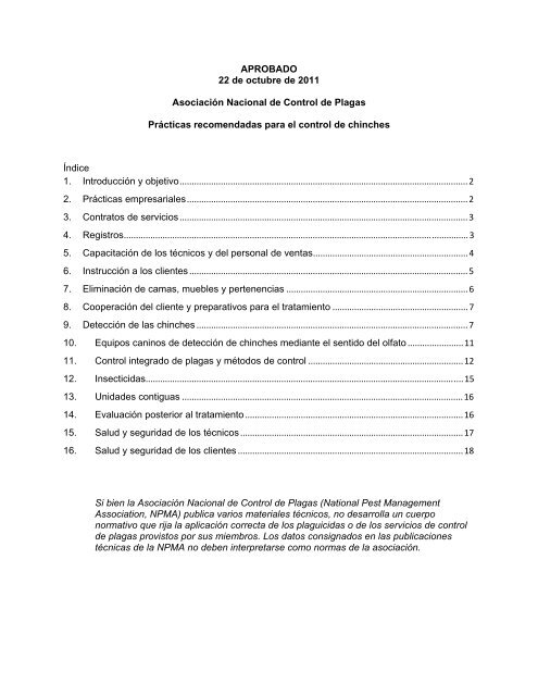 APROBADO-24 de julio de 2011 - National Pest Management ...