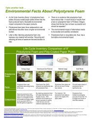 Environmental Facts About Polystyrene Foam - Joshen