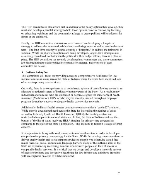 2003 findings with survey instrument - Shadac