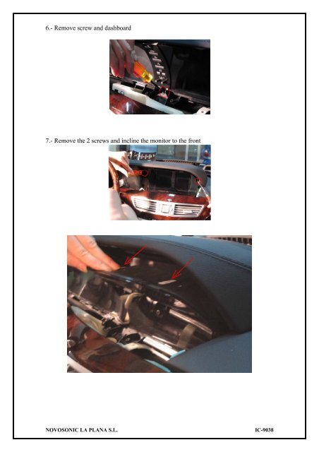 IC-9038: MULTIMEDIA INTERFACE.- New Mercedes S ... - Novosonic