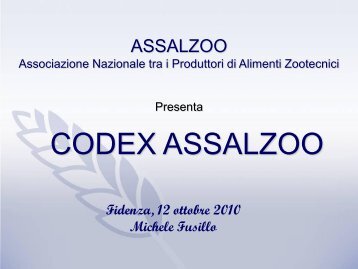 Codex Assalzoo - Aicod