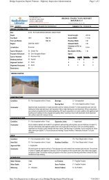 Page 1 of 2 Bridge Inspection Report Printout - Highway Inspection ...