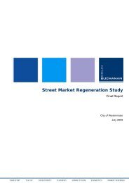 Street Market Regeneration Study - Westminster City Council