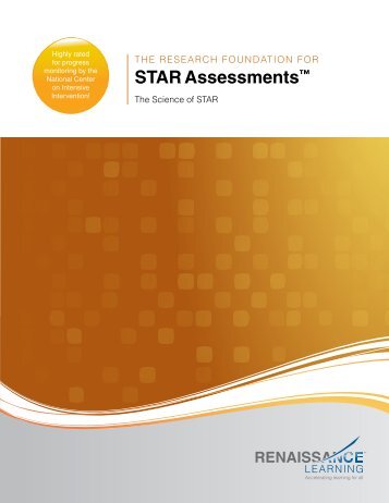 STAR Assessments - Renaissance Learning