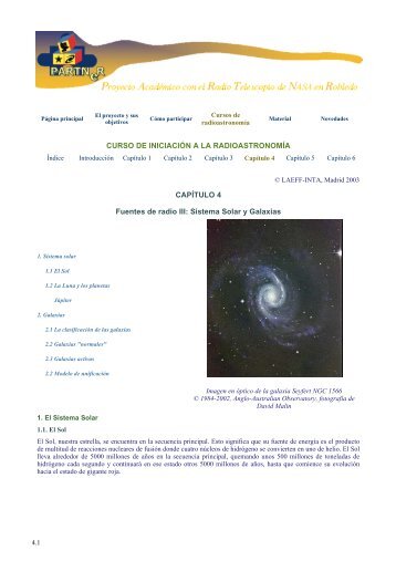 CURSO DE INICIACIÓN A LA RADIOASTRONOMÍA CAPÍTULO 4 ...