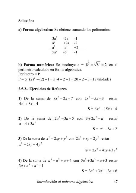 Interaprendizaje HolÃ­stico de Ãlgebra y ... - Repositorio UTN