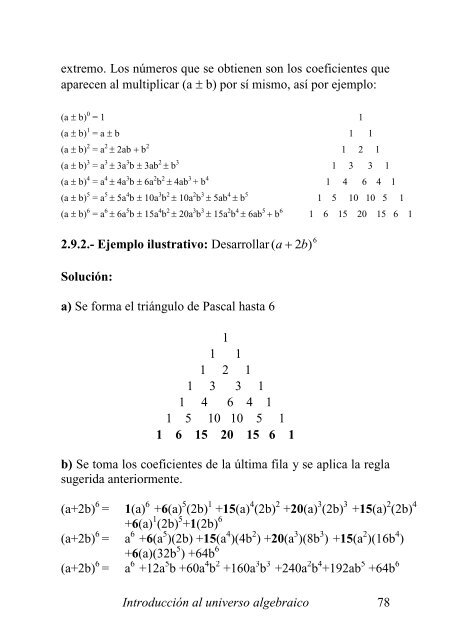 Interaprendizaje HolÃ­stico de Ãlgebra y ... - Repositorio UTN