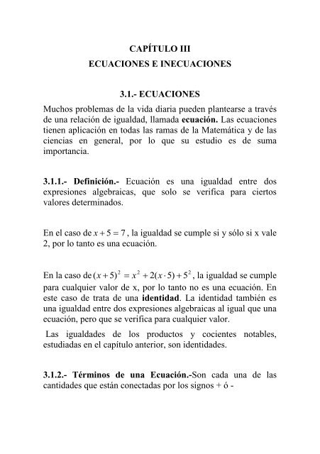 Interaprendizaje HolÃ­stico de Ãlgebra y ... - Repositorio UTN