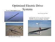 Optimized Electric Drive Systems - CAFE Foundation