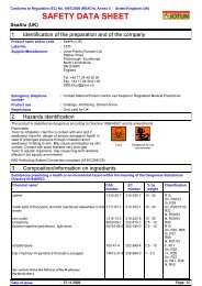 SAFETY DATA SHEET - Anodes Direct