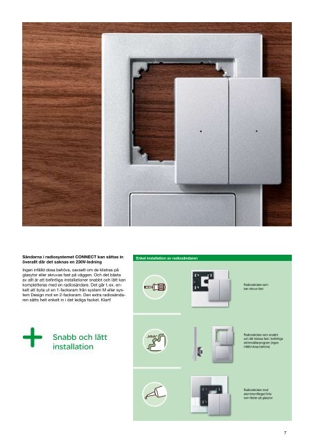 Radiosystemet Connect - Schneider Electric