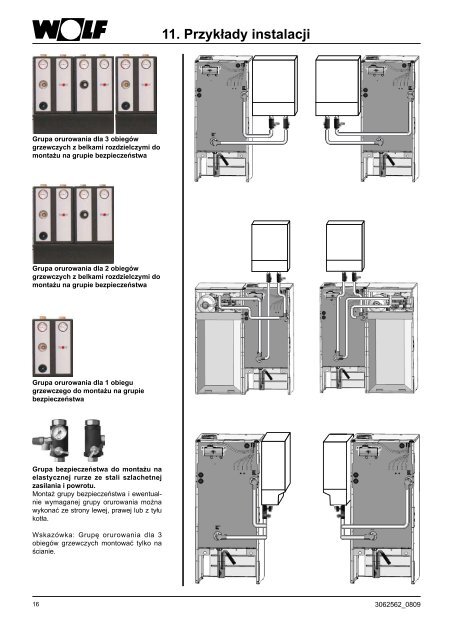 Instrukcja montażu i planowania Olejowy kocioł ... - Wolf