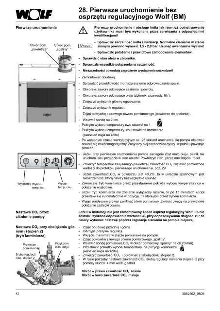 Instrukcja montażu i planowania Olejowy kocioł ... - Wolf