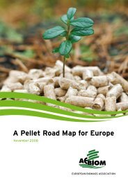 A Pellet Road Map for Europe - Aebiom