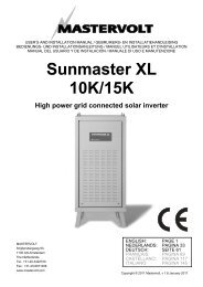 Sunmaster XL 10K/15K