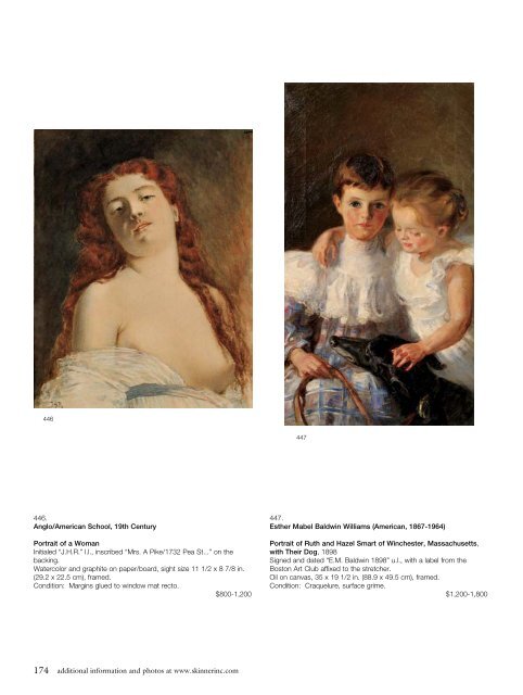 American & European Works of Art Fine Paintings ... - Skinner