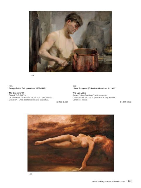 American & European Works of Art Fine Paintings ... - Skinner