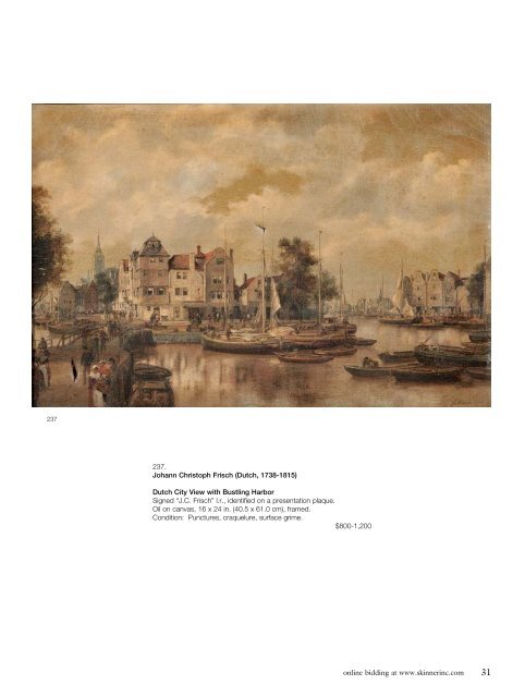 American & European Works of Art Fine Paintings ... - Skinner