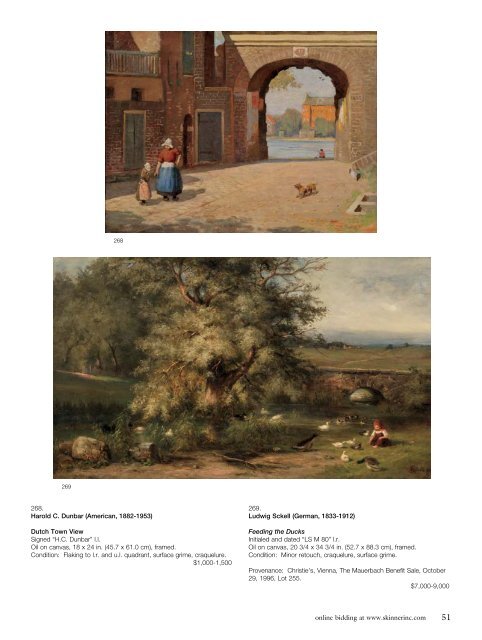 American & European Works of Art Fine Paintings ... - Skinner