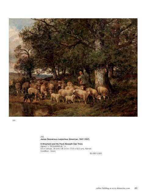 American & European Works of Art Fine Paintings ... - Skinner