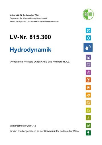 Hydraulik II Skriptum - Department Wasser-AtmosphÃƒÂ¤re-Umwelt ...