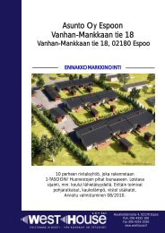 Asunto Oy Espoon Vanhan-Mankkaan tie 18 - Westhouse