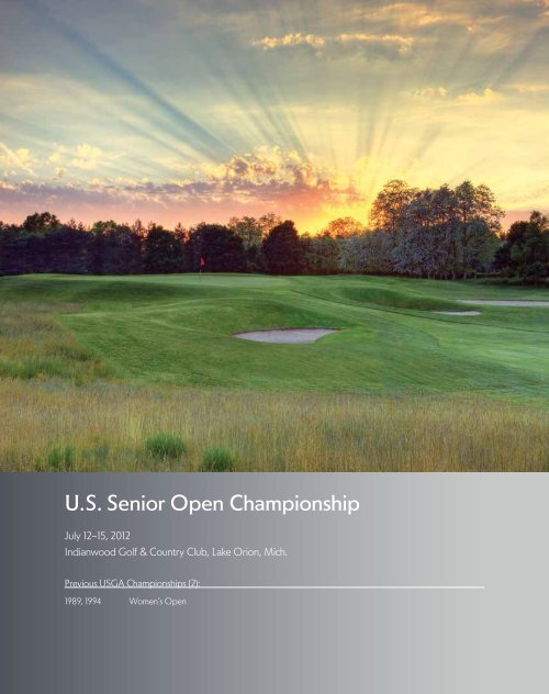 ChAmpionShipS mediA GUide - USGA