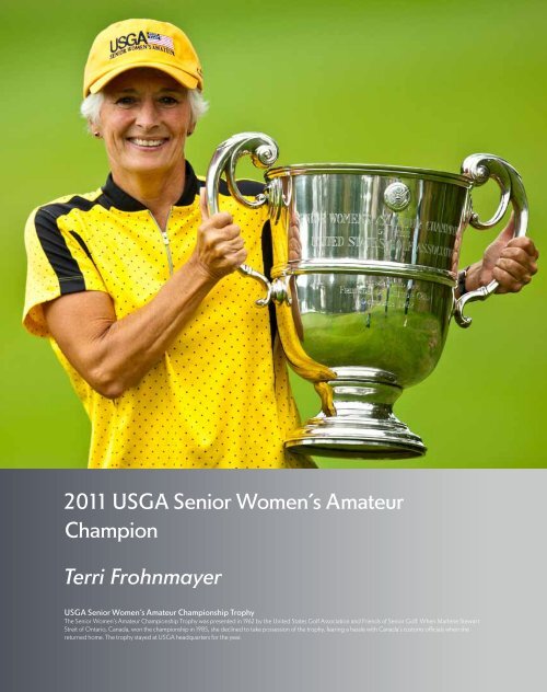 ChAmpionShipS mediA GUide - USGA