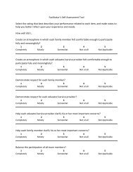 Facilitator's Self-Assessment Tool.pdf - Direction Service