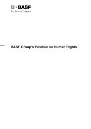 BASF Group's Position on Human Rights - BASF.com