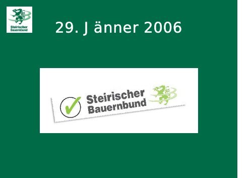 Kandidaten zur Landwirtschaftskammerwahl 2006