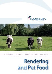 rendering and Pet food - Haarslev