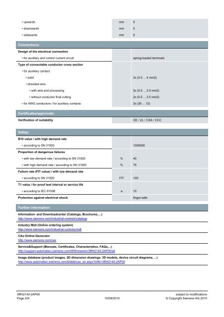 Product data sheet 3RH2140-2AP00 - TracePartsOnline.net