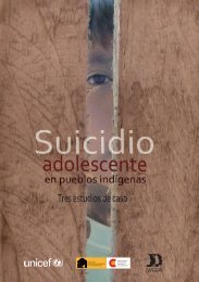 Suicidio adolescente en pueblos indÃ­genas - iwgia