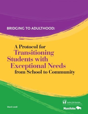 Bridging to Adulthood - Government of Manitoba