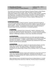 1.1 Ethical Principles of Human Research - North Dakota State ...