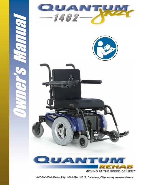 Pride Quantum Jazzy 1402 Owner's Manual.pdf - Scootaround